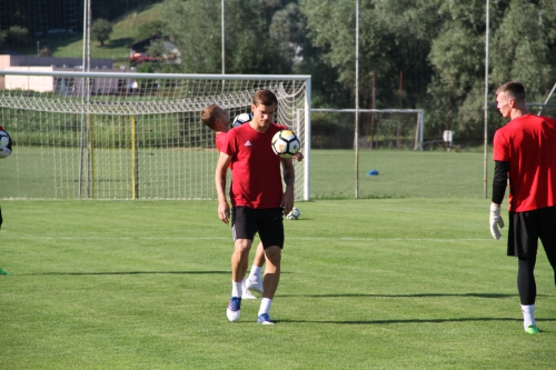 Первая тренировка в Словении 8.07.2017