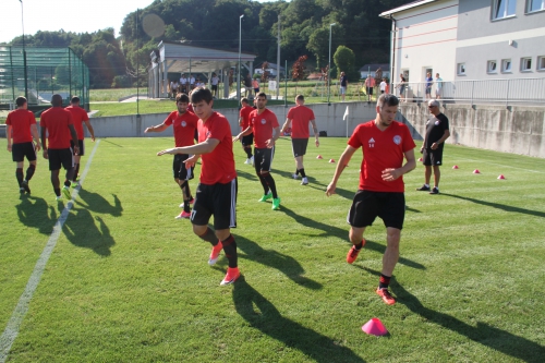 Сборы в Словении. "Амкар" - "Чукарички"