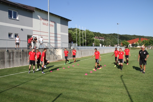 Сборы в Словении. "Амкар" - "Чукарички"