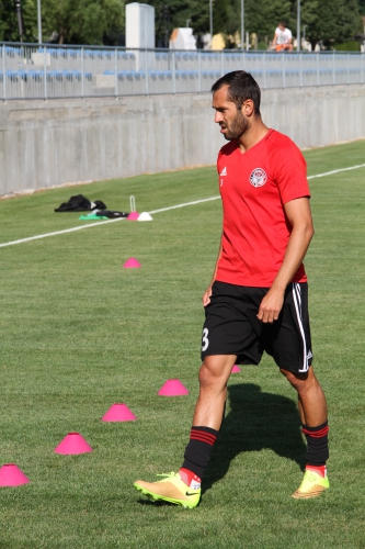 Сборы в Словении. "Амкар" - "Чукарички"