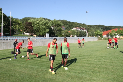 Сборы в Словении. "Амкар" - "Чукарички"