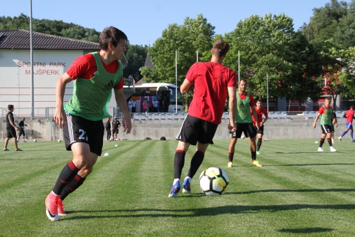 Сборы в Словении. "Амкар" - "Чукарички"