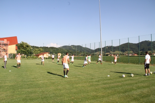 Сборы в Словении. "Амкар" - "Чукарички"