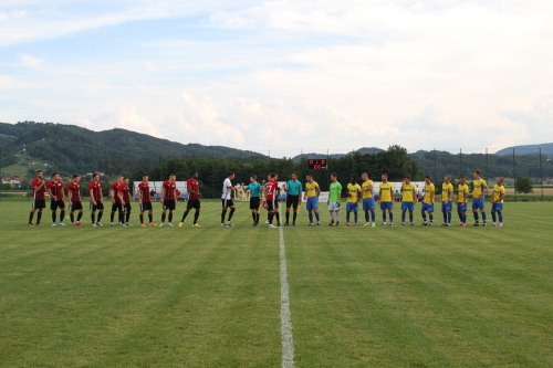 Сборы в Словении. "Амкар" - "Браво"