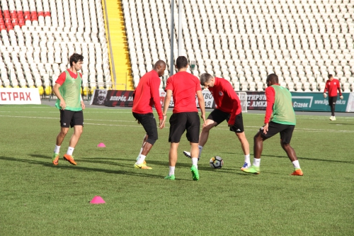 Подготовка к игре с "Ростовом" 24.07.2017
