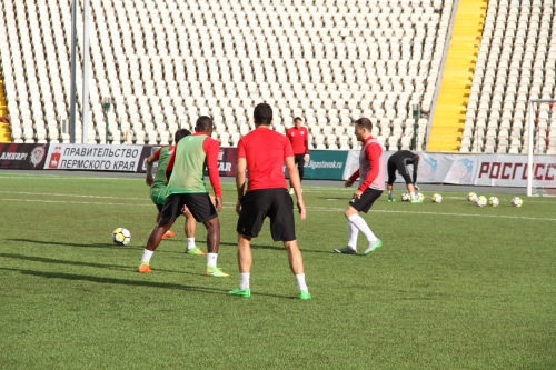 Подготовка к игре с "Ростовом" 24.07.2017