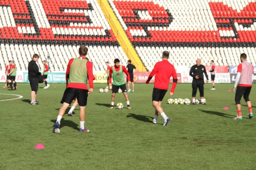 Подготовка к игре с "Ростовом" 24.07.2017