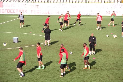 Подготовка к игре с "Ростовом" 24.07.2017