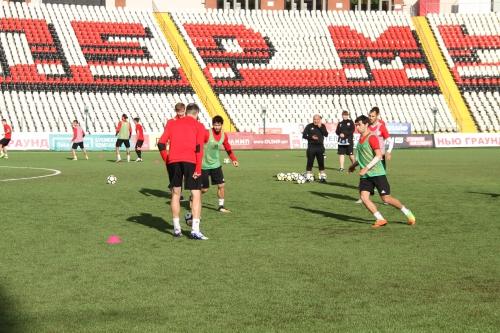 Подготовка к игре с "Ростовом" 24.07.2017
