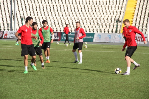 Подготовка к игре с "Ростовом" 24.07.2017