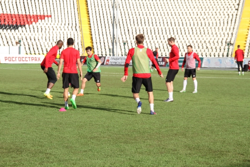 Подготовка к игре с "Ростовом" 24.07.2017
