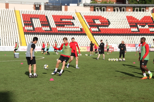 Подготовка к игре с "Ростовом" 24.07.2017