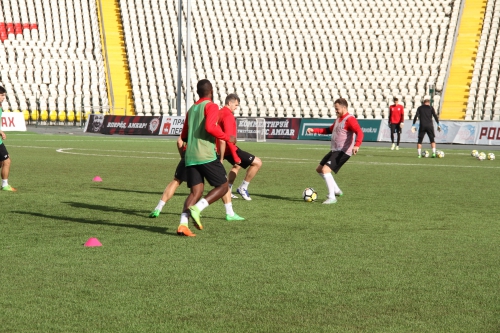 Подготовка к игре с "Ростовом" 24.07.2017
