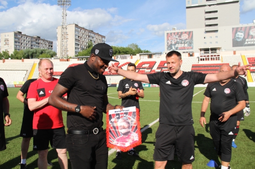 Поздравление Фегора Огуде и Антона Булатова!