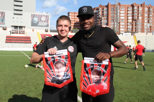 Поздравление Фегора Огуде и Антона Булатова!