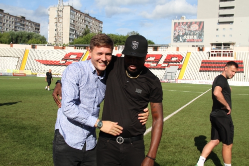 Поздравление Фегора Огуде и Антона Булатова!