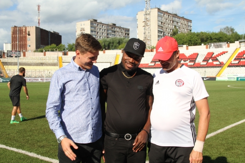 Поздравление Фегора Огуде и Антона Булатова!