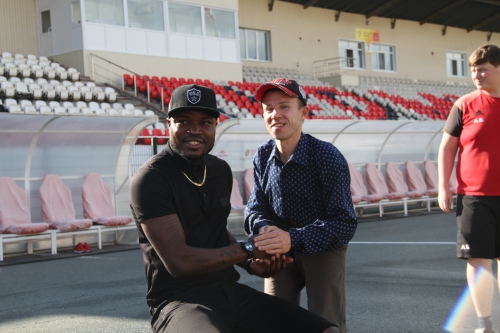 Поздравление Фегора Огуде и Антона Булатова!