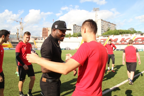 Поздравление Фегора Огуде и Антона Булатова!