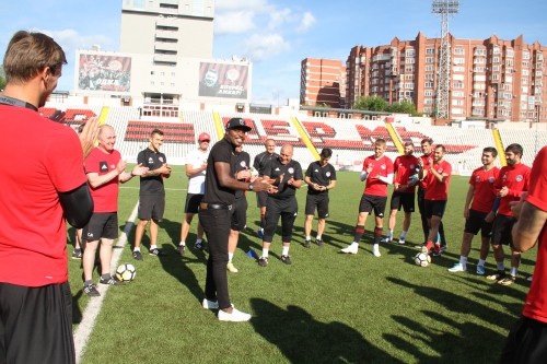 Поздравление Фегора Огуде и Антона Булатова!