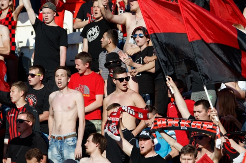 Антураж матча "Амкар"-"Ростов" 