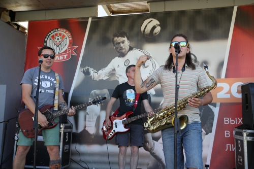 Антураж матча "Амкар"-"Ростов" 