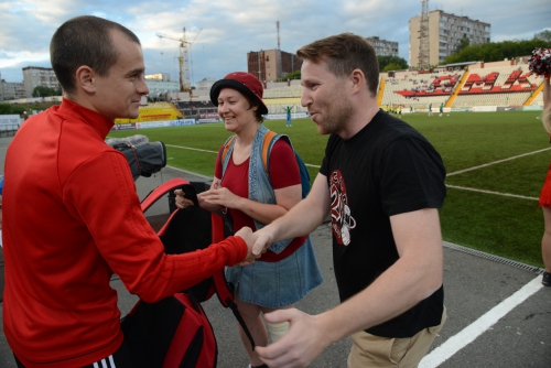 Антураж матча "Амкар"-"Уфа"