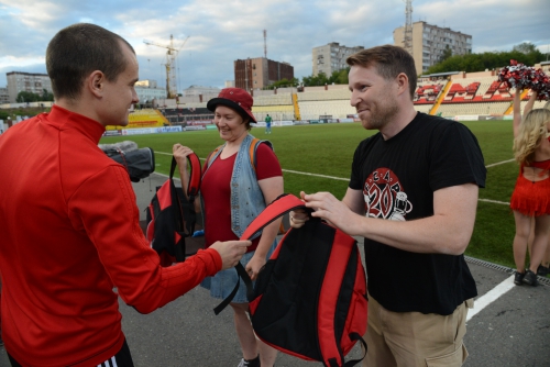 Антураж матча "Амкар"-"Уфа"