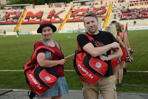 Антураж матча "Амкар"-"Уфа"