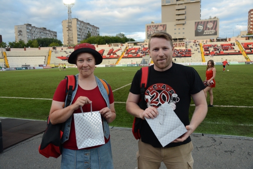 Антураж матча "Амкар"-"Уфа"