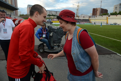 Антураж матча "Амкар"-"Уфа"