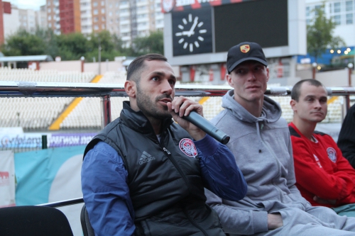 Встреча с болельщиками 11.08.2017