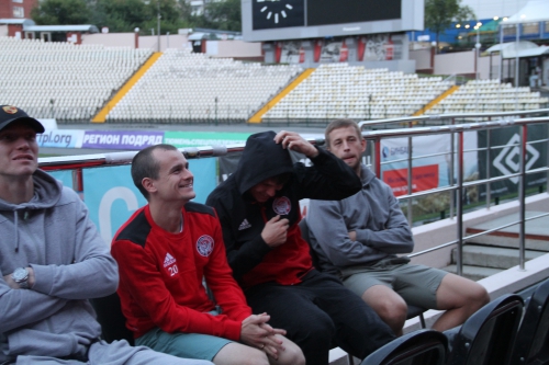 Встреча с болельщиками 11.08.2017