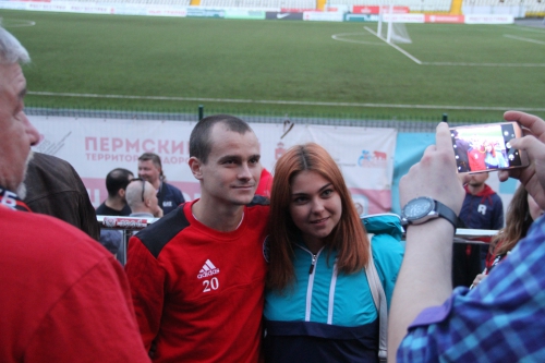 Встреча с болельщиками 11.08.2017