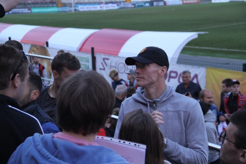 Встреча с болельщиками 11.08.2017