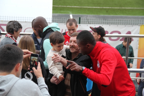 Встреча с болельщиками 11.08.2017