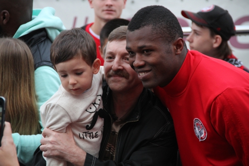 Встреча с болельщиками 11.08.2017