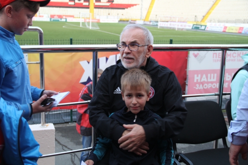 Встреча с болельщиками 11.08.2017