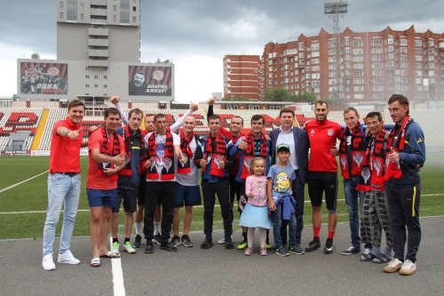 "Амкар" поздравил футболистов Дубровского интерната