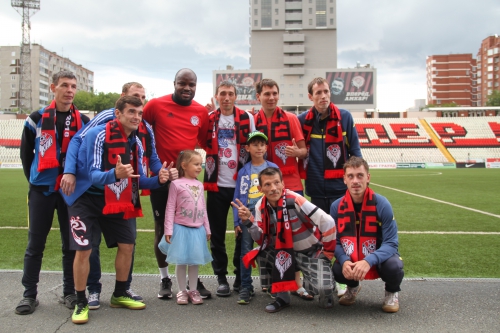 "Амкар" поздравил футболистов Дубровского интерната