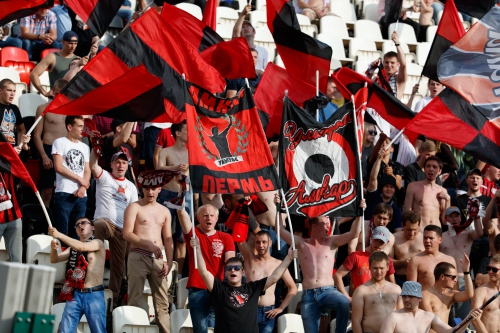 "Амкар" - "Зенит": болельщики