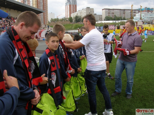 "Амкар" - "Зенит". Антураж матча.