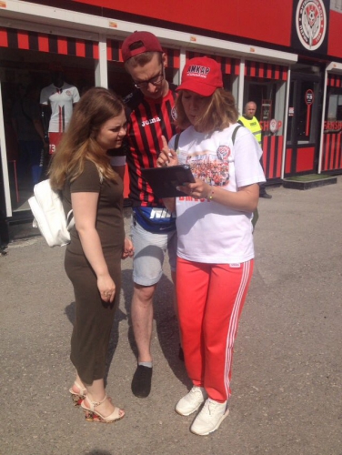 "Амкар" - "Зенит". Антураж матча.