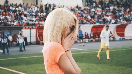 "Амкар" - "Зенит". Антураж матча.