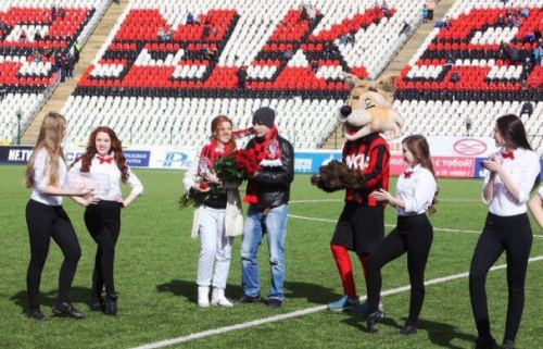 "Амкар" - "Зенит". Болельщики Мельниковы