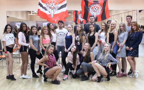 Кастинг в группу поддержки ФК "Амкар"