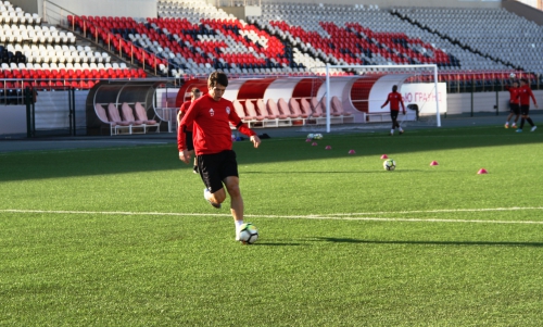 "Амкар". Тренировка