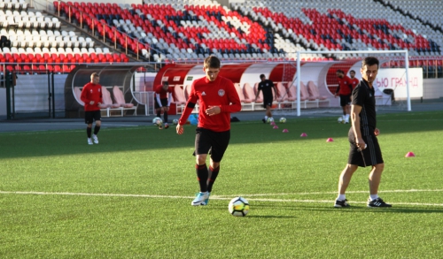 "Амкар". Тренировка