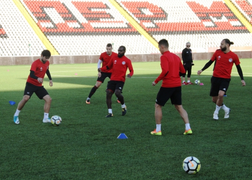 "Амкар". Тренировка