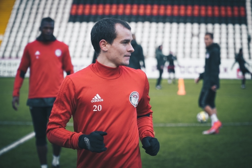 Тренировка. Подготовка к "Локомотиву"